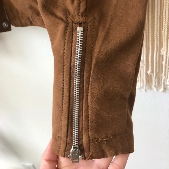 Pull & Bear Suede Jacket - Picture 6 of 6